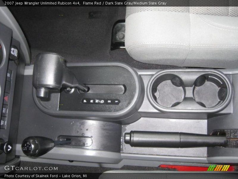 Flame Red / Dark Slate Gray/Medium Slate Gray 2007 Jeep Wrangler Unlimited Rubicon 4x4