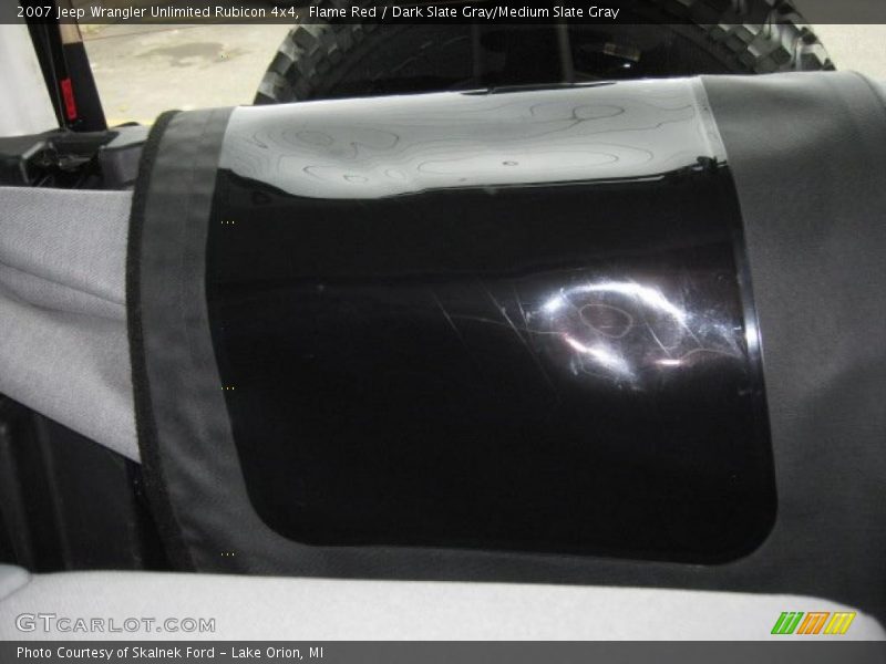 Flame Red / Dark Slate Gray/Medium Slate Gray 2007 Jeep Wrangler Unlimited Rubicon 4x4