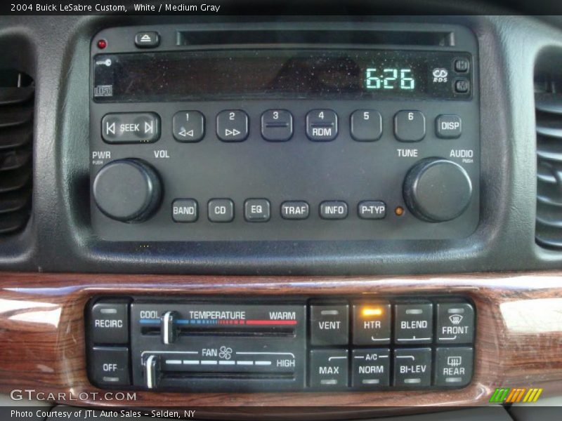 White / Medium Gray 2004 Buick LeSabre Custom