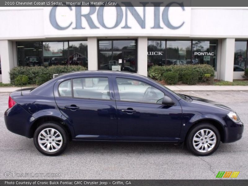 Imperial Blue Metallic / Gray 2010 Chevrolet Cobalt LS Sedan