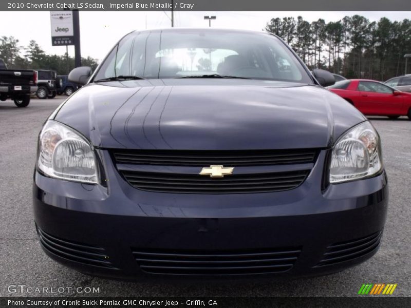 Imperial Blue Metallic / Gray 2010 Chevrolet Cobalt LS Sedan