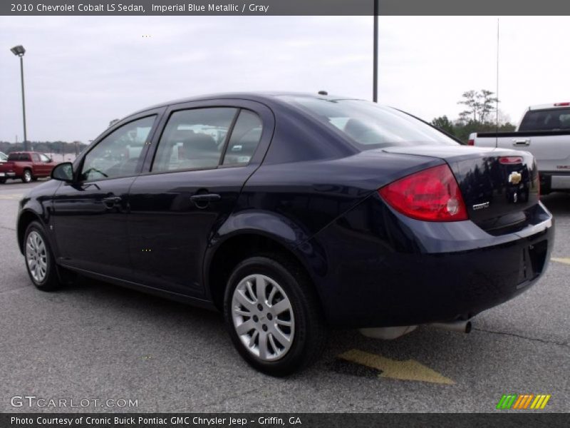 Imperial Blue Metallic / Gray 2010 Chevrolet Cobalt LS Sedan