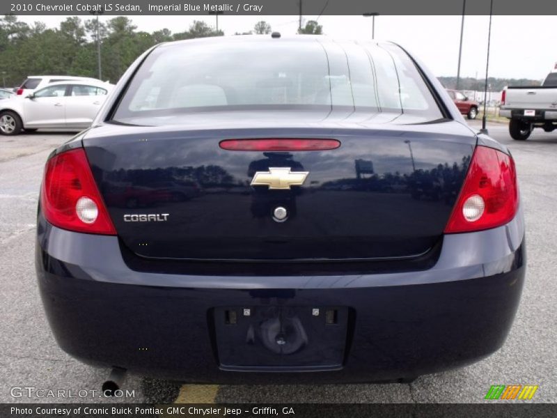 Imperial Blue Metallic / Gray 2010 Chevrolet Cobalt LS Sedan