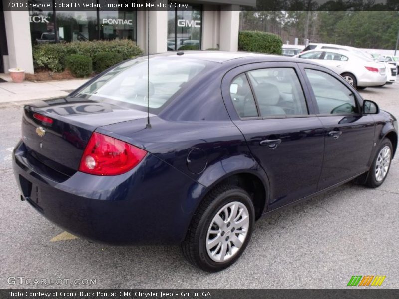 Imperial Blue Metallic / Gray 2010 Chevrolet Cobalt LS Sedan