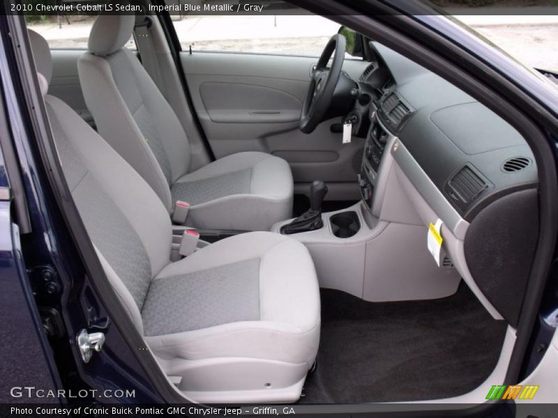 Imperial Blue Metallic / Gray 2010 Chevrolet Cobalt LS Sedan