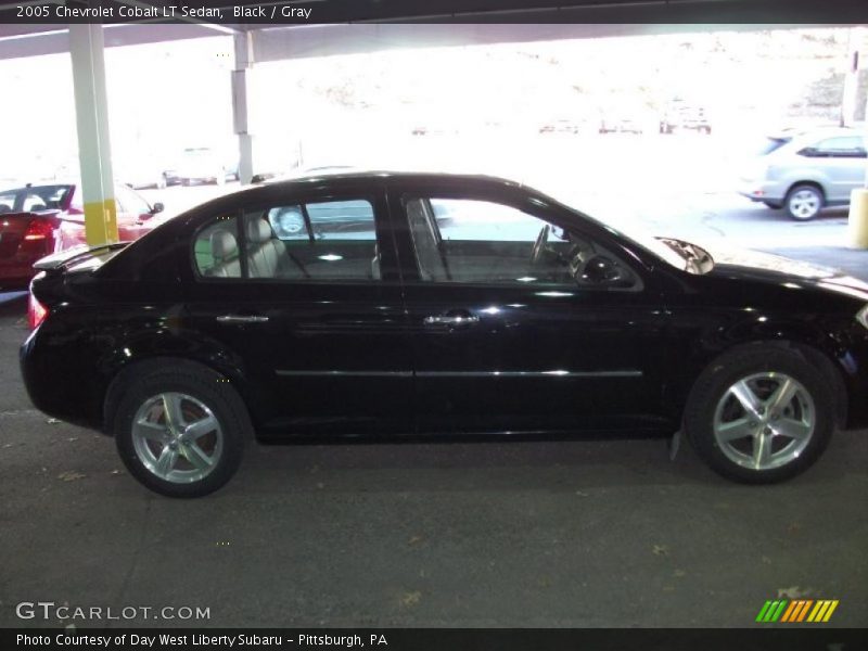 Black / Gray 2005 Chevrolet Cobalt LT Sedan