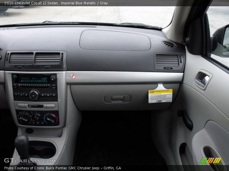 Imperial Blue Metallic / Gray 2010 Chevrolet Cobalt LS Sedan