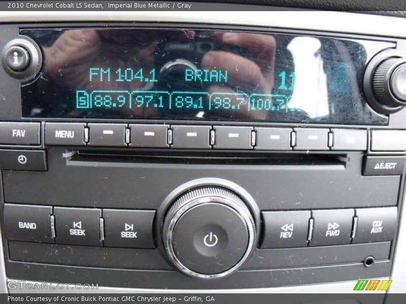 Imperial Blue Metallic / Gray 2010 Chevrolet Cobalt LS Sedan