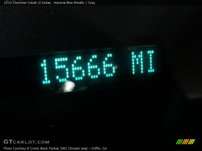 Imperial Blue Metallic / Gray 2010 Chevrolet Cobalt LS Sedan