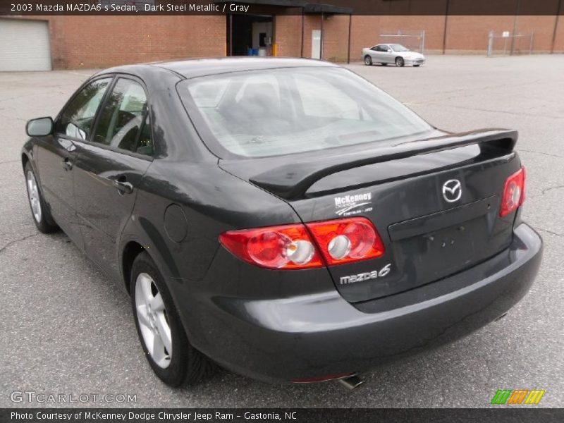 Dark Steel Metallic / Gray 2003 Mazda MAZDA6 s Sedan