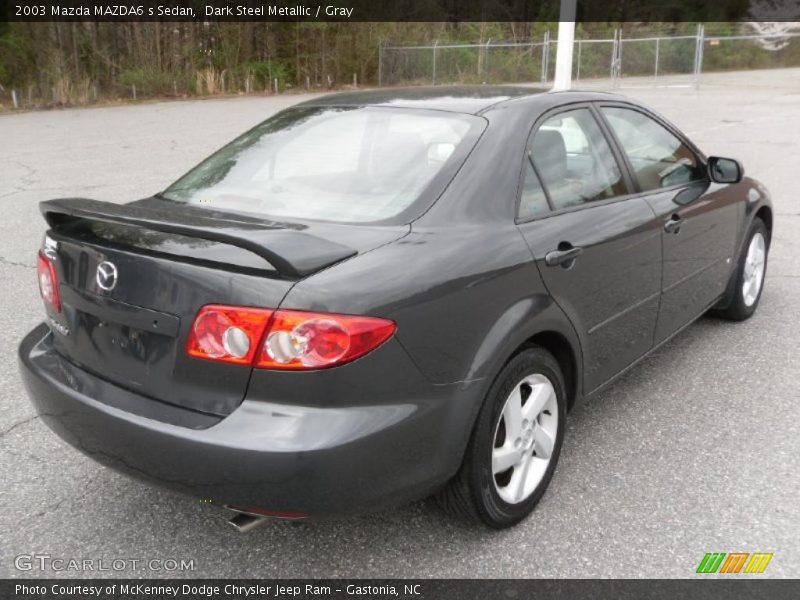 Dark Steel Metallic / Gray 2003 Mazda MAZDA6 s Sedan