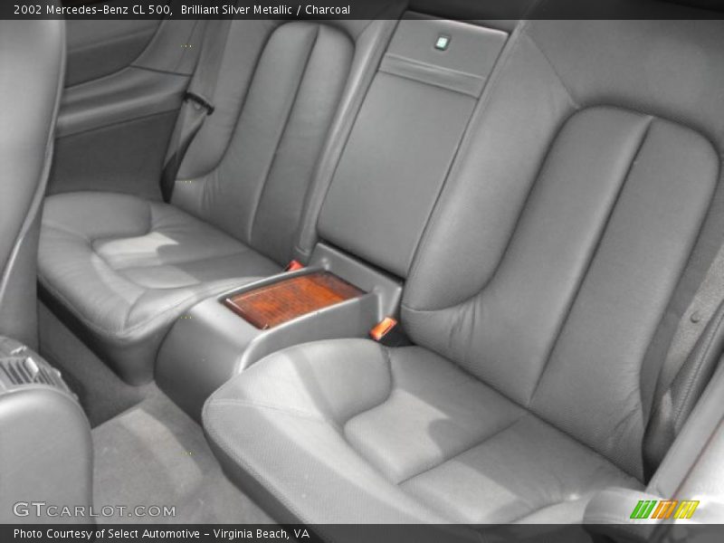Brilliant Silver Metallic / Charcoal 2002 Mercedes-Benz CL 500