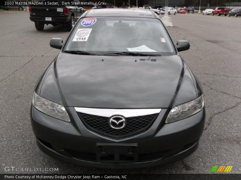 Dark Steel Metallic / Gray 2003 Mazda MAZDA6 s Sedan