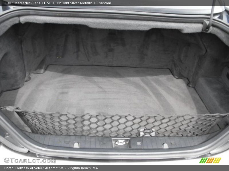 Brilliant Silver Metallic / Charcoal 2002 Mercedes-Benz CL 500