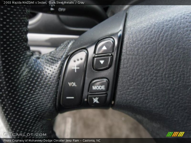 Dark Steel Metallic / Gray 2003 Mazda MAZDA6 s Sedan