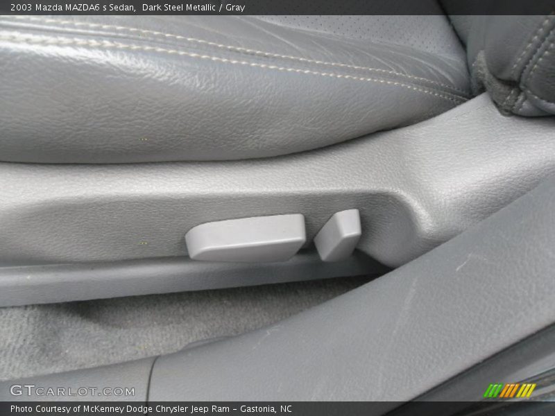 Dark Steel Metallic / Gray 2003 Mazda MAZDA6 s Sedan