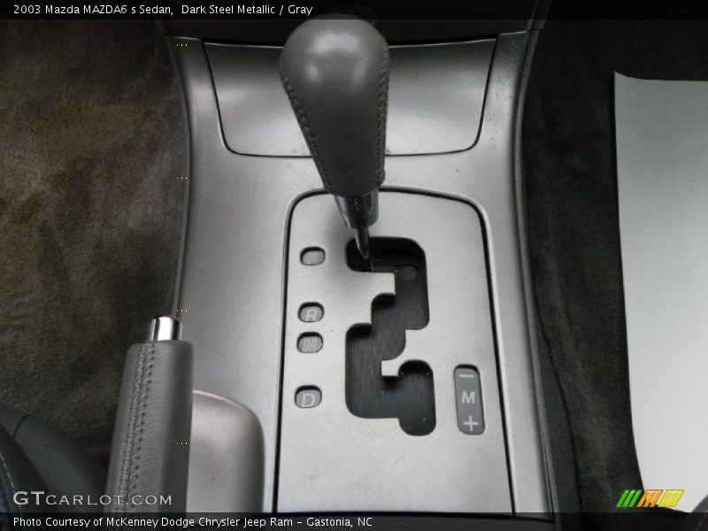 Dark Steel Metallic / Gray 2003 Mazda MAZDA6 s Sedan