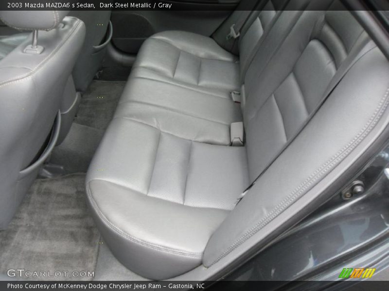 Dark Steel Metallic / Gray 2003 Mazda MAZDA6 s Sedan