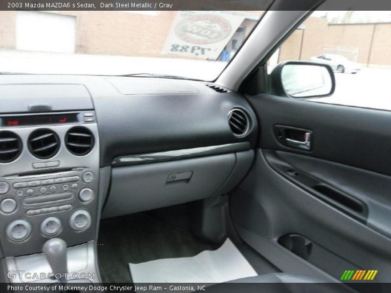Dark Steel Metallic / Gray 2003 Mazda MAZDA6 s Sedan
