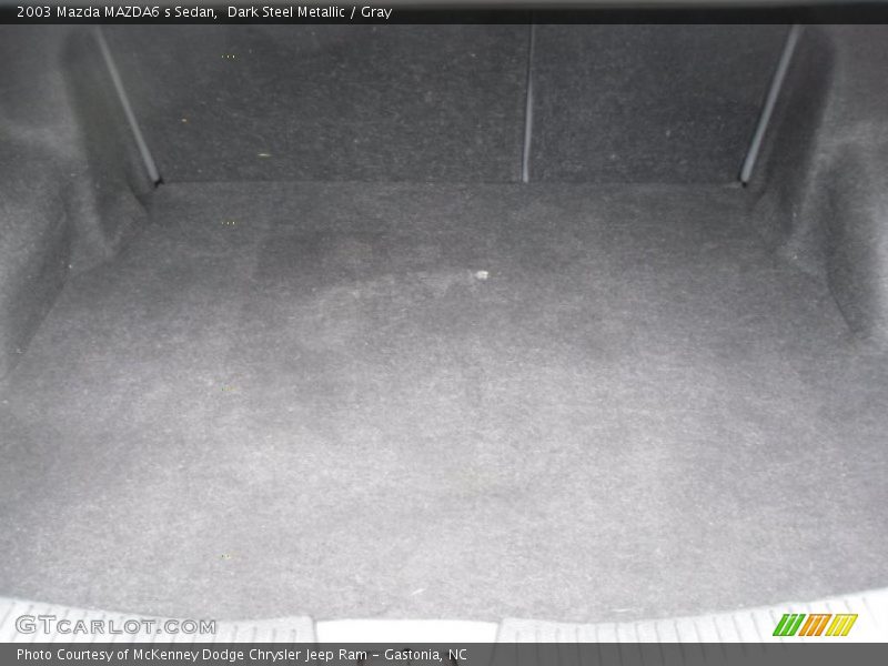 Dark Steel Metallic / Gray 2003 Mazda MAZDA6 s Sedan