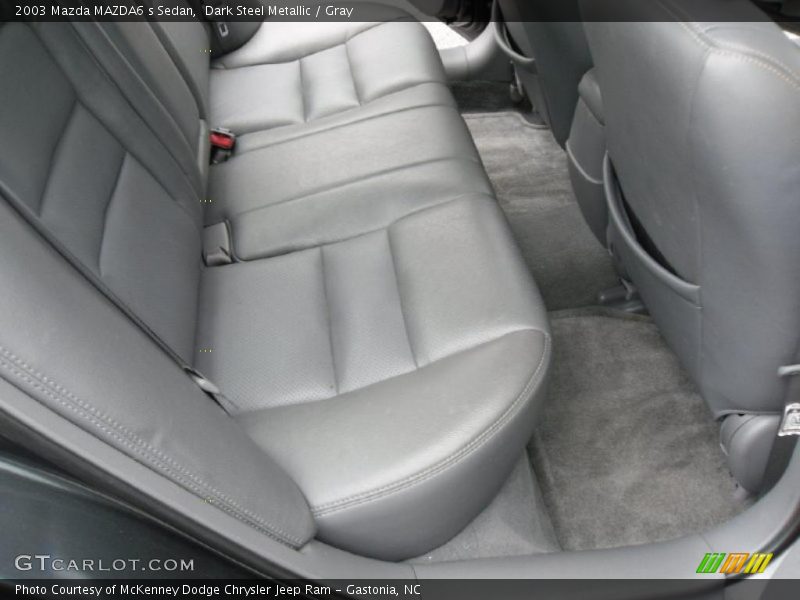 Dark Steel Metallic / Gray 2003 Mazda MAZDA6 s Sedan