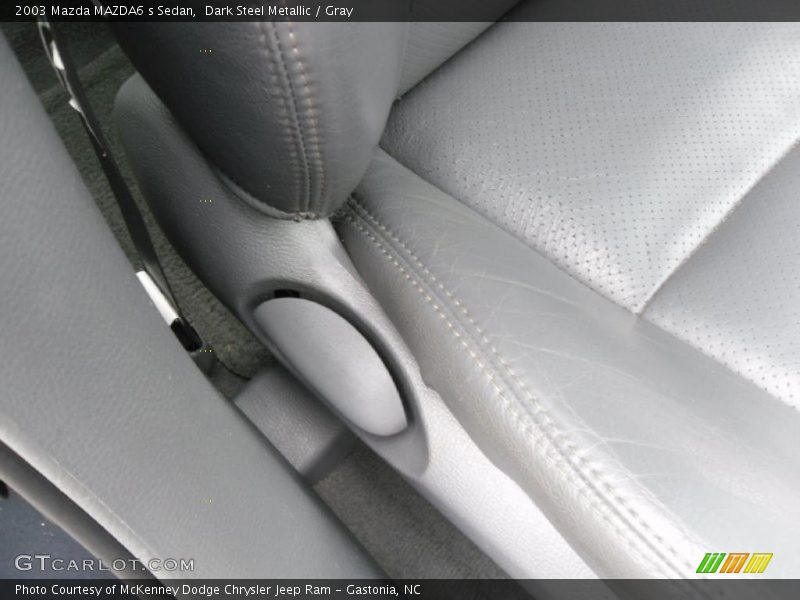 Dark Steel Metallic / Gray 2003 Mazda MAZDA6 s Sedan