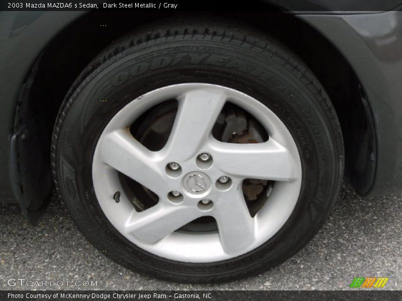 Dark Steel Metallic / Gray 2003 Mazda MAZDA6 s Sedan