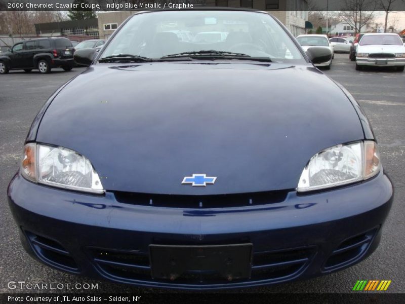 Indigo Blue Metallic / Graphite 2000 Chevrolet Cavalier Coupe