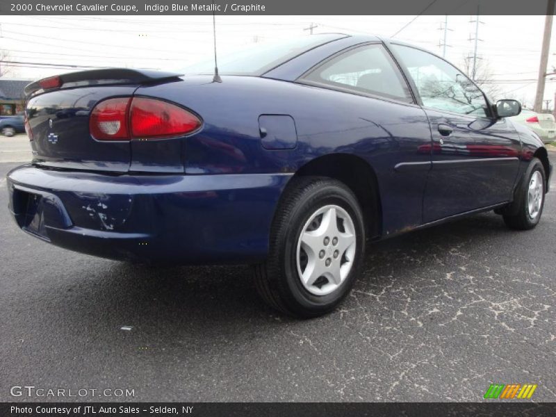 Indigo Blue Metallic / Graphite 2000 Chevrolet Cavalier Coupe