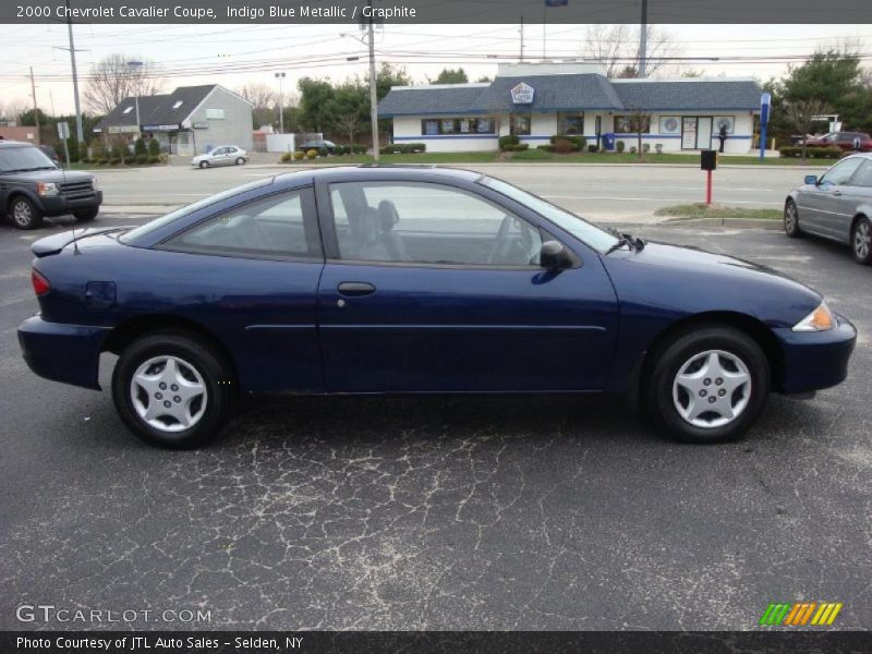 Indigo Blue Metallic / Graphite 2000 Chevrolet Cavalier Coupe
