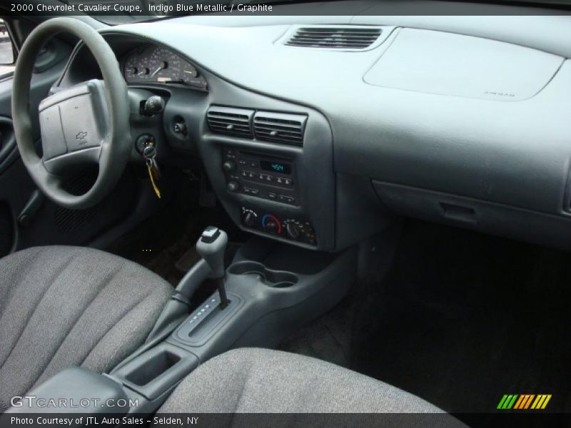 Indigo Blue Metallic / Graphite 2000 Chevrolet Cavalier Coupe