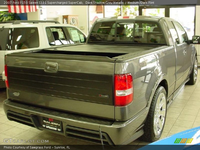 Dark Shadow Grey Metallic / Medium/Dark Flint 2007 Ford F150 Saleen S331 Supercharged SuperCab