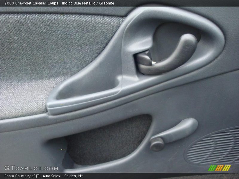 Indigo Blue Metallic / Graphite 2000 Chevrolet Cavalier Coupe