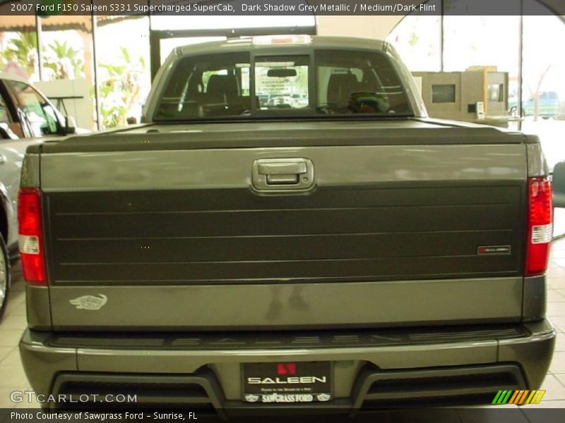 Dark Shadow Grey Metallic / Medium/Dark Flint 2007 Ford F150 Saleen S331 Supercharged SuperCab
