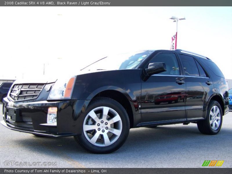 Black Raven / Light Gray/Ebony 2008 Cadillac SRX 4 V8 AWD