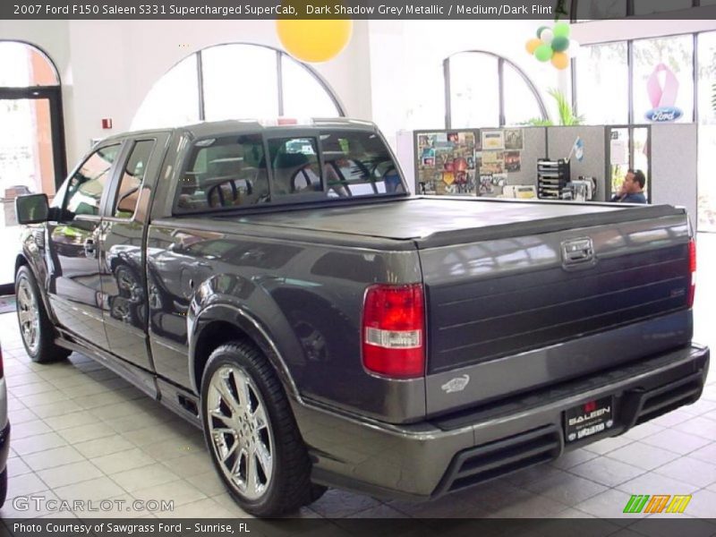 Dark Shadow Grey Metallic / Medium/Dark Flint 2007 Ford F150 Saleen S331 Supercharged SuperCab