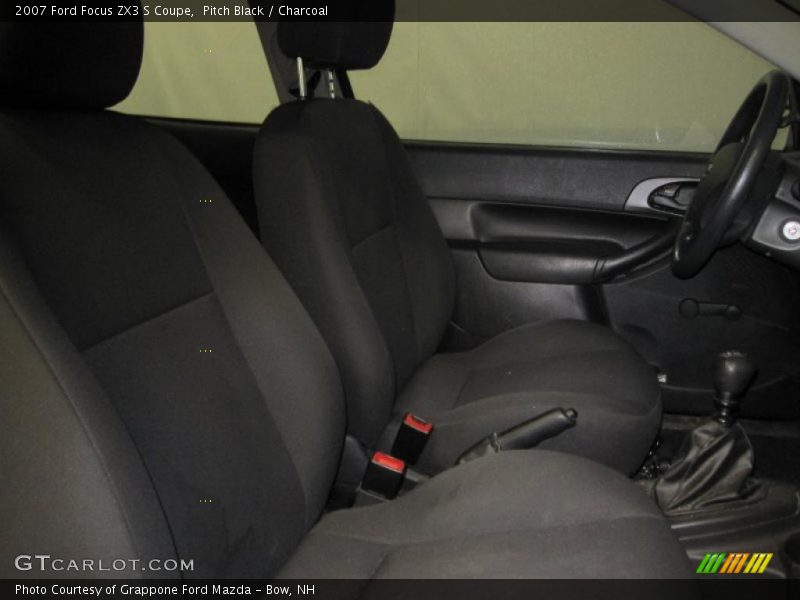 Pitch Black / Charcoal 2007 Ford Focus ZX3 S Coupe