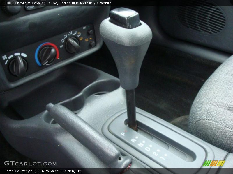 Indigo Blue Metallic / Graphite 2000 Chevrolet Cavalier Coupe