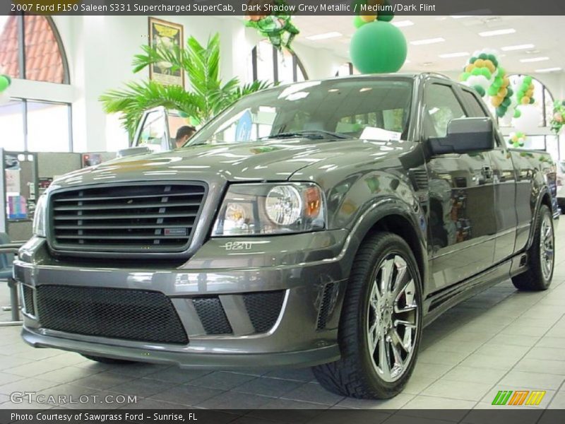 Dark Shadow Grey Metallic / Medium/Dark Flint 2007 Ford F150 Saleen S331 Supercharged SuperCab