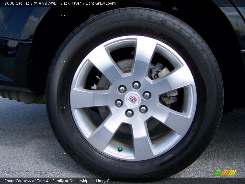 Black Raven / Light Gray/Ebony 2008 Cadillac SRX 4 V8 AWD