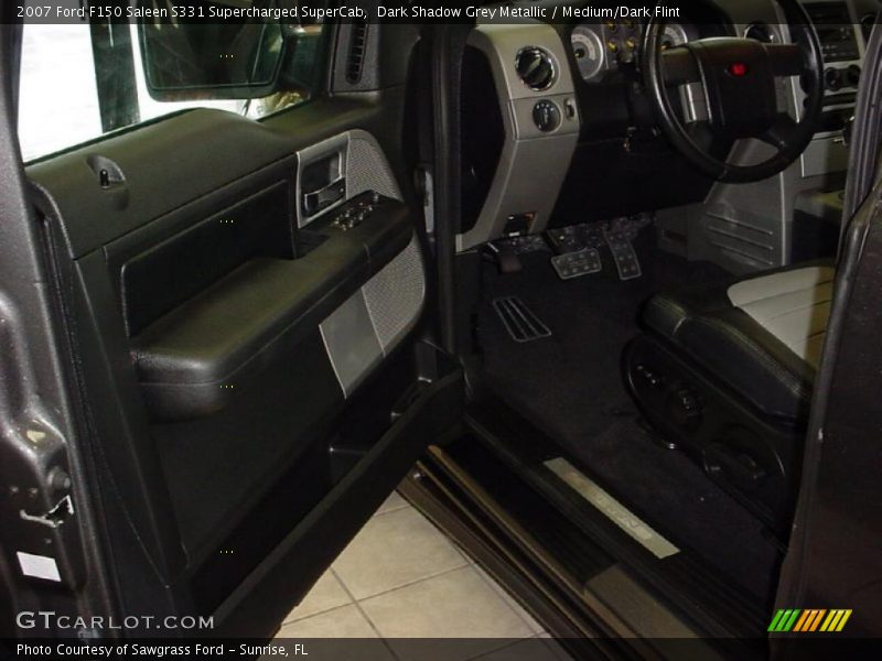 Dark Shadow Grey Metallic / Medium/Dark Flint 2007 Ford F150 Saleen S331 Supercharged SuperCab