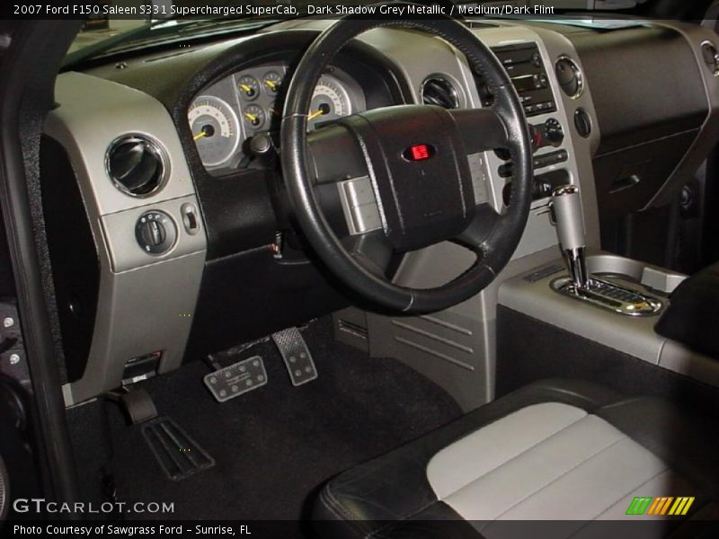 Dark Shadow Grey Metallic / Medium/Dark Flint 2007 Ford F150 Saleen S331 Supercharged SuperCab