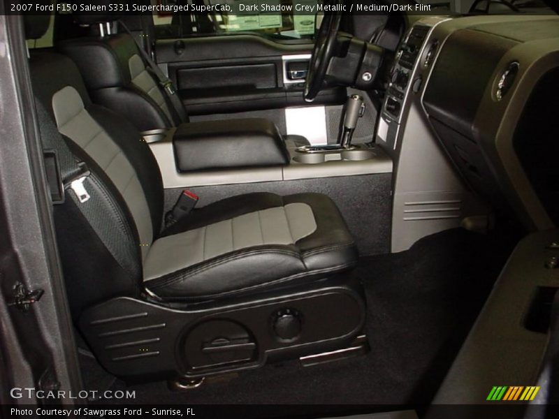 Dark Shadow Grey Metallic / Medium/Dark Flint 2007 Ford F150 Saleen S331 Supercharged SuperCab