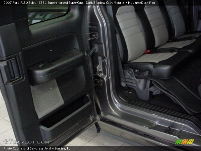 Dark Shadow Grey Metallic / Medium/Dark Flint 2007 Ford F150 Saleen S331 Supercharged SuperCab