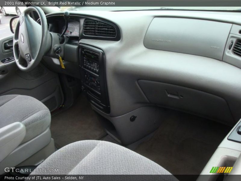 Bright Red Metallic / Medium Graphite 2001 Ford Windstar LX