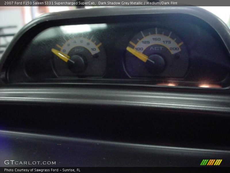 Dark Shadow Grey Metallic / Medium/Dark Flint 2007 Ford F150 Saleen S331 Supercharged SuperCab