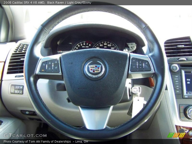 Black Raven / Light Gray/Ebony 2008 Cadillac SRX 4 V8 AWD