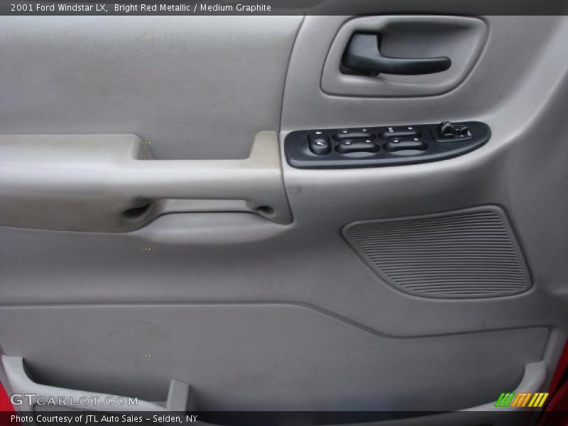 Bright Red Metallic / Medium Graphite 2001 Ford Windstar LX