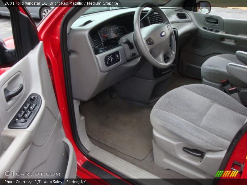 Bright Red Metallic / Medium Graphite 2001 Ford Windstar LX