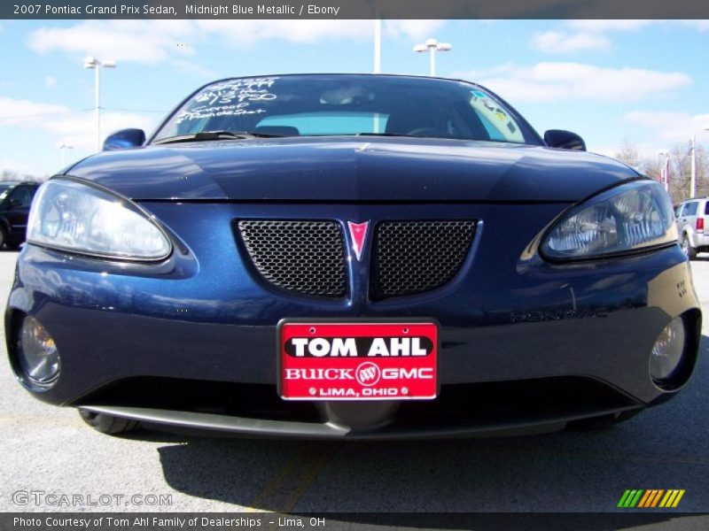 Midnight Blue Metallic / Ebony 2007 Pontiac Grand Prix Sedan